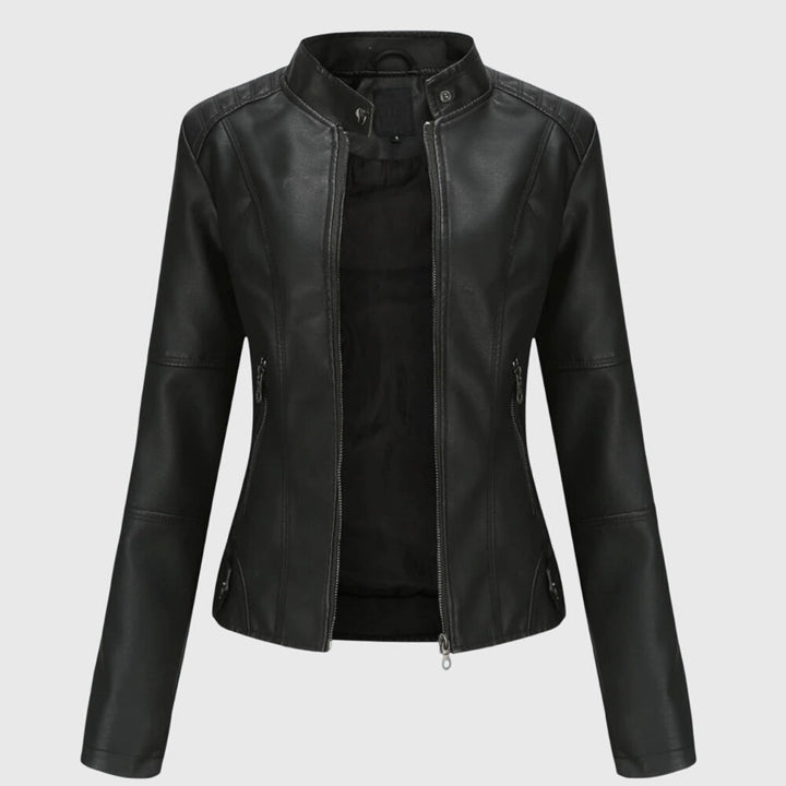 Giorgina™ - Stilvolle Lederjacke für Damen