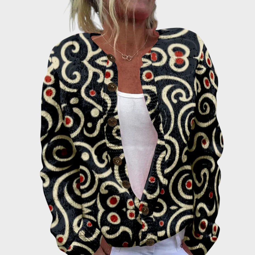 Alice | Cardigan mit arabesken Muster