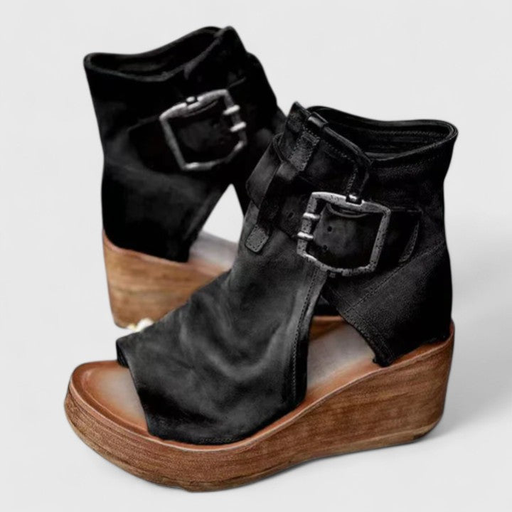 Karline - Klassische Keil-Sandalen