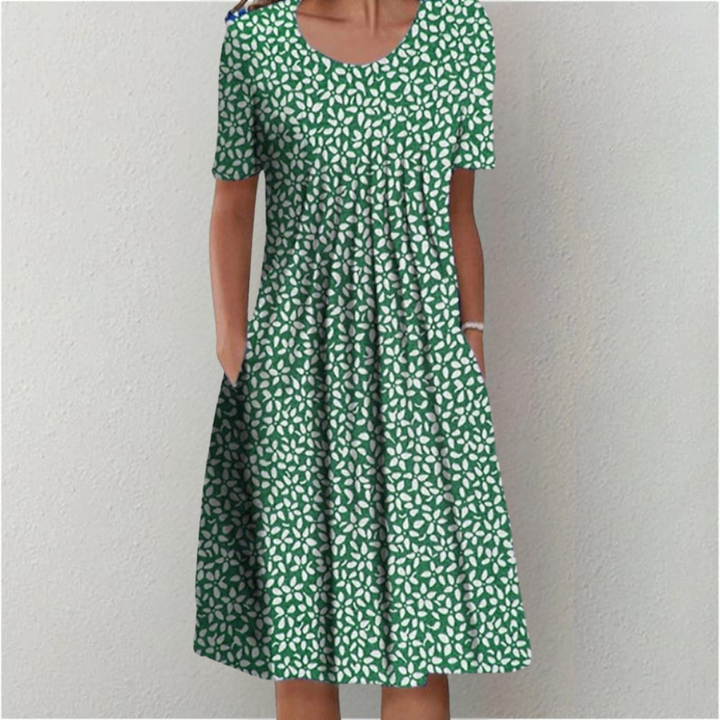 Hailey | Stilvolles und entspanntes Blumenkleid mit praktischen Taschen