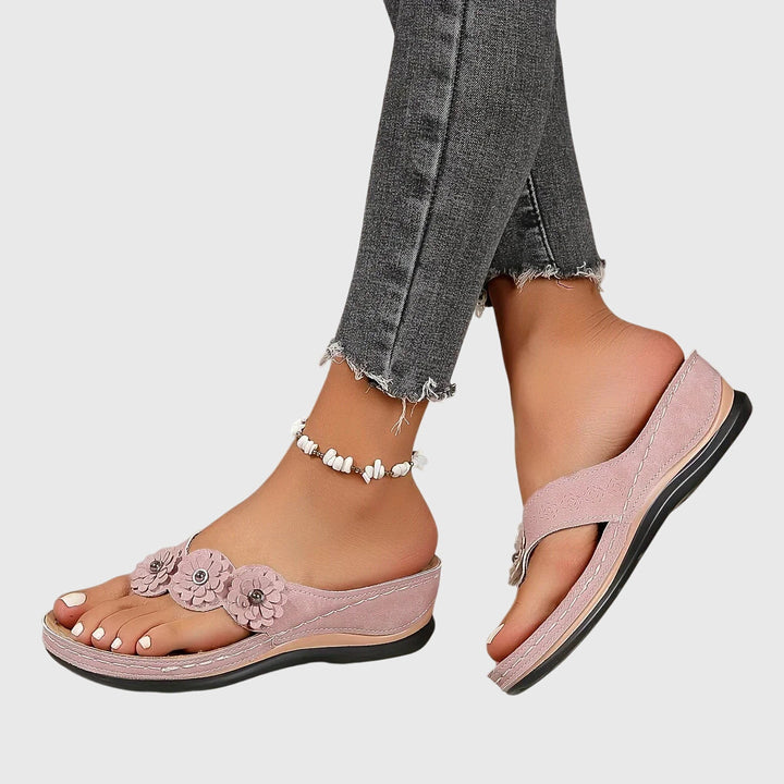 Asha - Stilvolle Orthopädische Flip-Flops