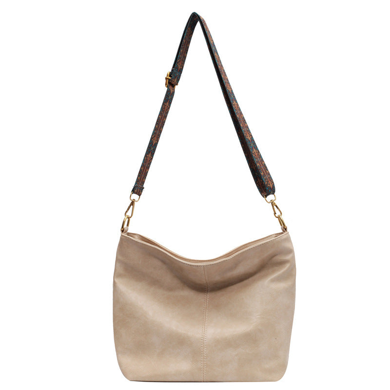 Marian™ | Vintage-Lederhandtasche mit Schultergurt
