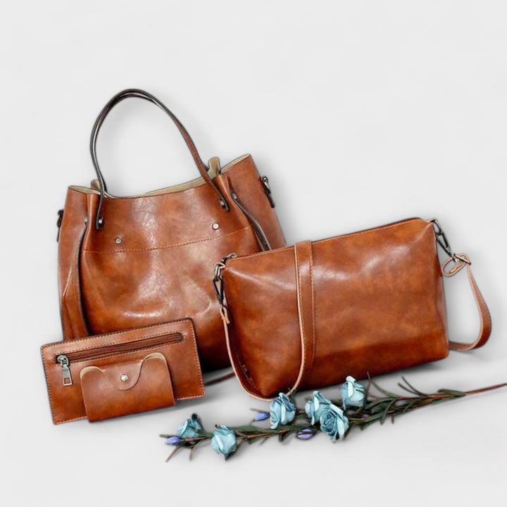 Azura - 4-teiliges Set im Vintage-Stil für Taschen