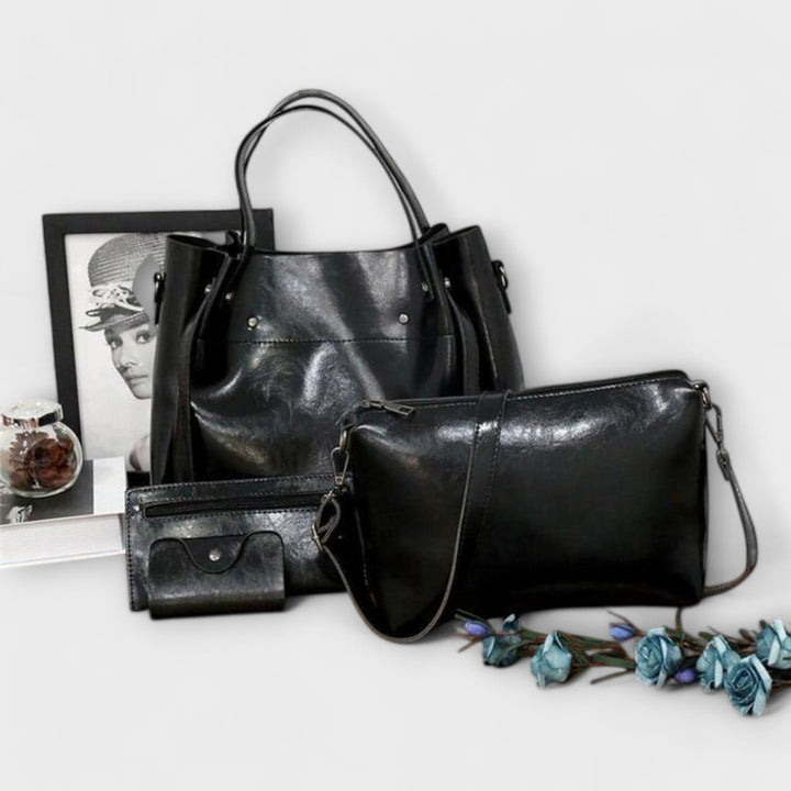 Azura - 4-teiliges Set im Vintage-Stil für Taschen