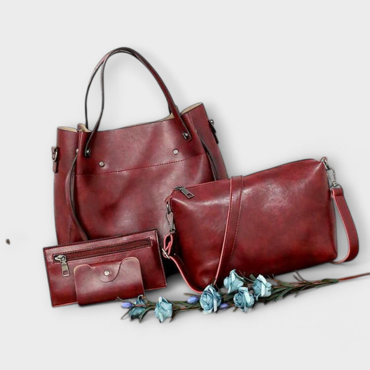 Azura - 4-teiliges Set im Vintage-Stil für Taschen