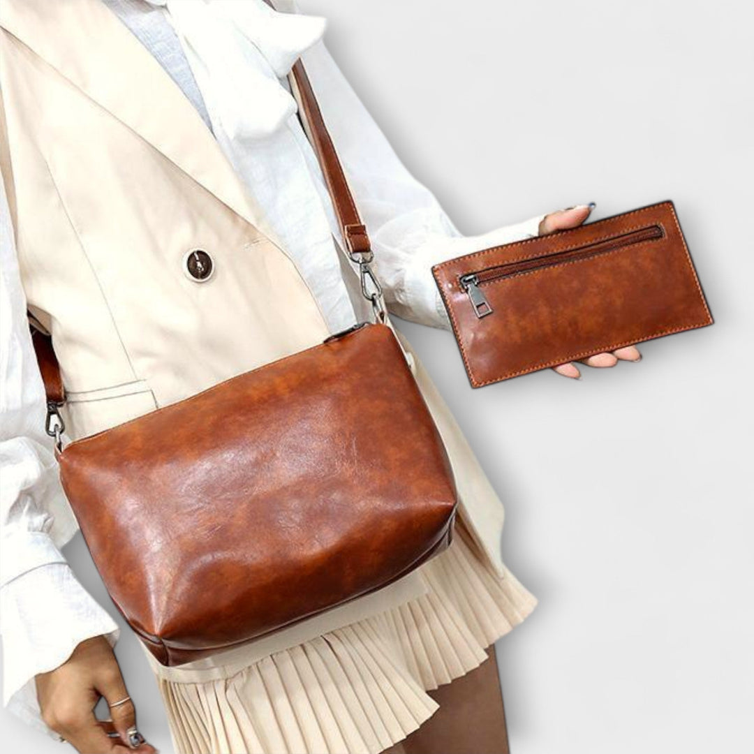 Azura - 4-teiliges Set im Vintage-Stil für Taschen