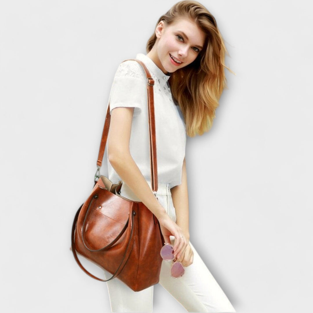 Azura - 4-teiliges Set im Vintage-Stil für Taschen