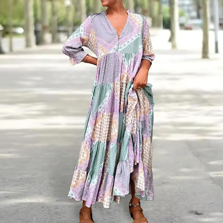 Florentina - Elegantes Printkleid
