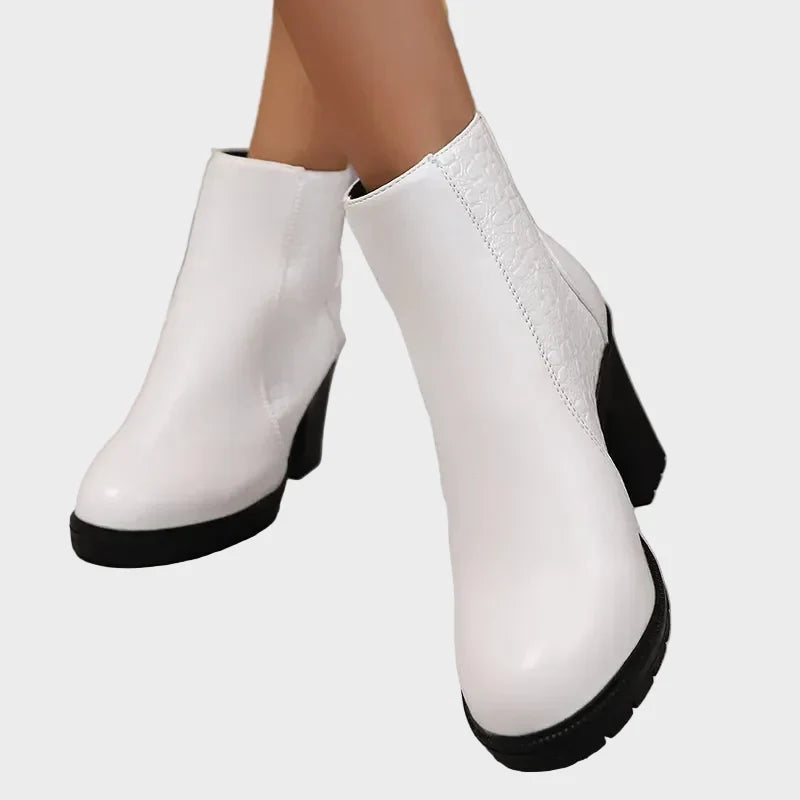 Katarzyna™ Schuhe mit dicker Absatz aus echtem Leder und Fußgewölbeunterstützung 💫