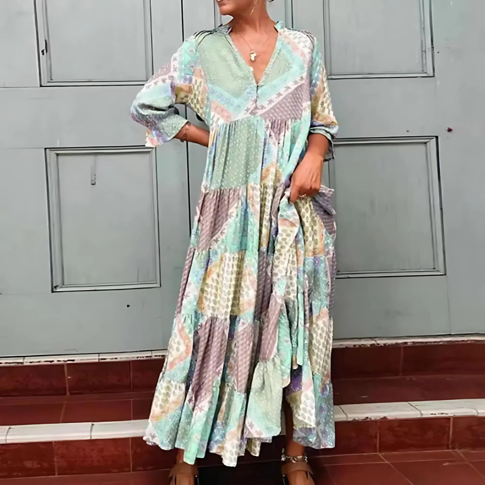 Florentina - Elegantes Printkleid