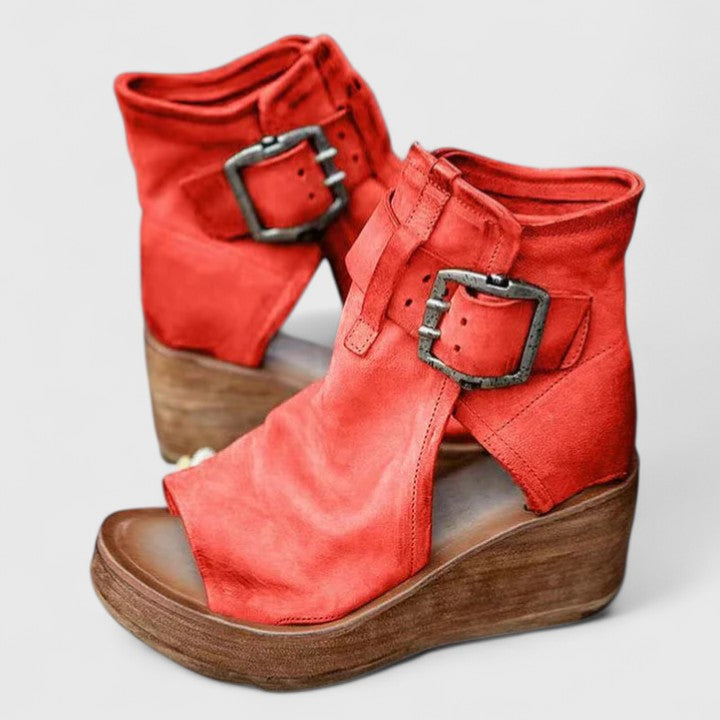 Karline - Klassische Keil-Sandalen