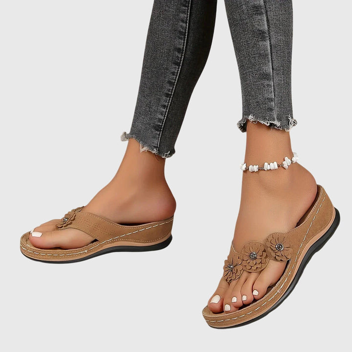 Asha - Stilvolle Orthopädische Flip-Flops