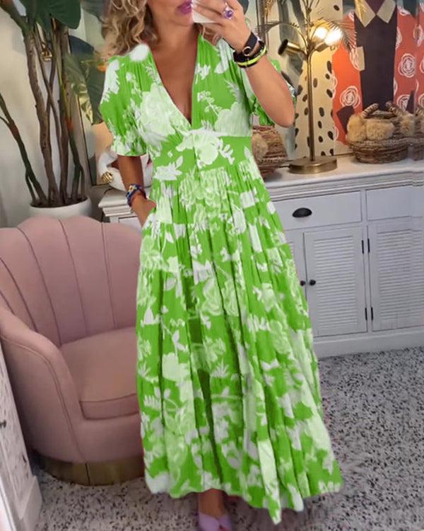 Floriana - Lebendige Blumenrobe