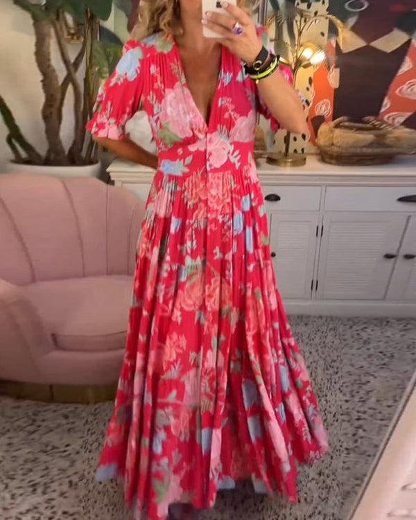 Floriana - Lebendige Blumenrobe