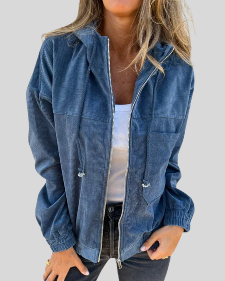 Mabel | Weicher Gilet mit Reißverschluss