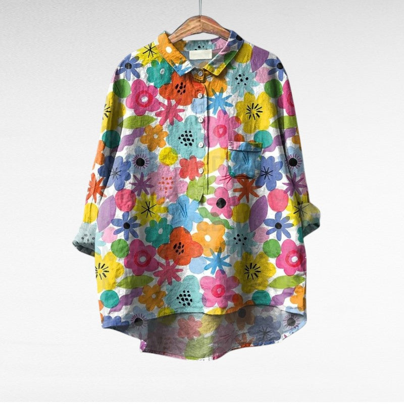 Thérèse | Stilvolle Sommerbluse