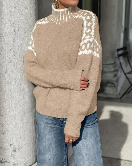Ludovica | Merinowollpullover mit nordischem Muster