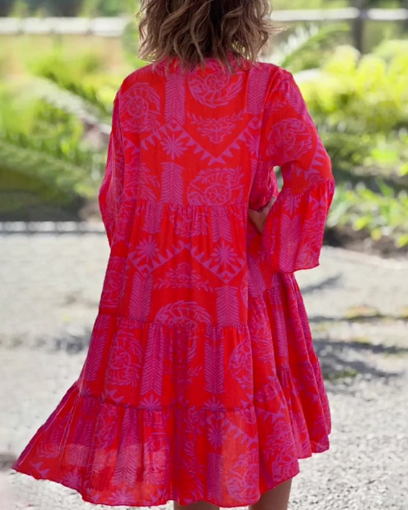 Joyce - Stilvolles Boho-Chic Kleid