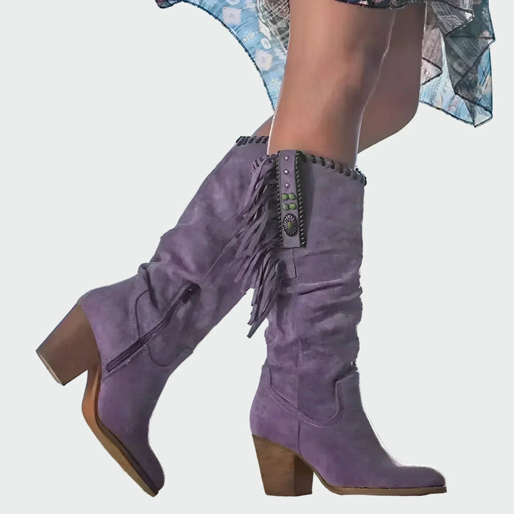 Komfortable Leder-Stiefeletten
