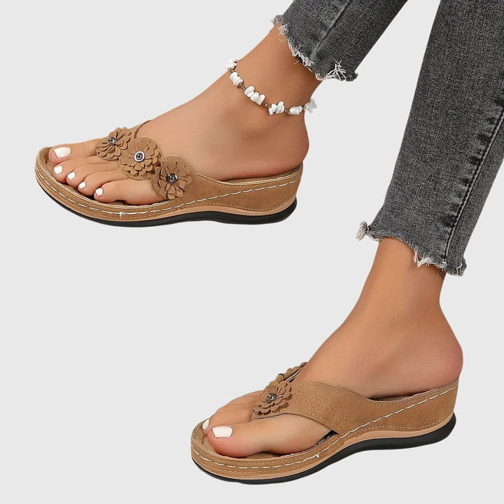 Asha - Stilvolle Orthopädische Flip-Flops