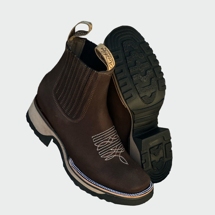 Ewa - Leder Cowboystiefel