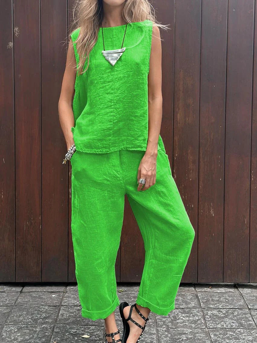Zenneth - Legeres Zweiteiliges Set