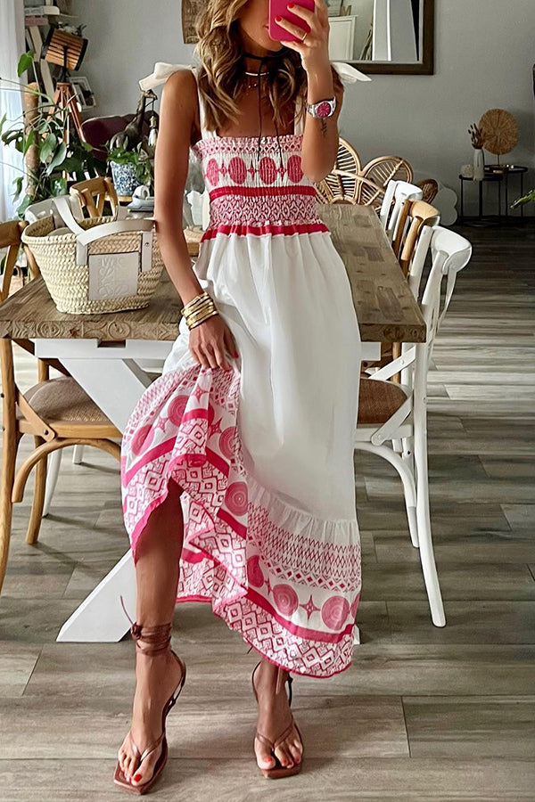 Rianna - Sommerliches Boho-Maxikleid