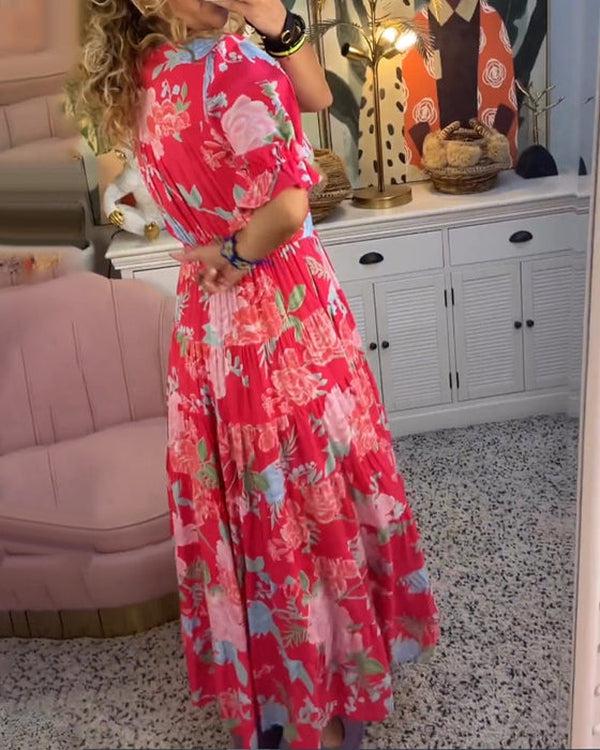 Floriana - Lebendige Blumenrobe