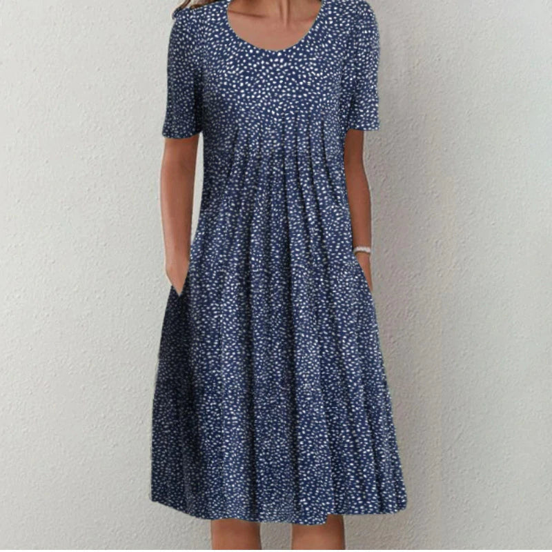 Hailey | Stilvolles und entspanntes Blumenkleid mit praktischen Taschen