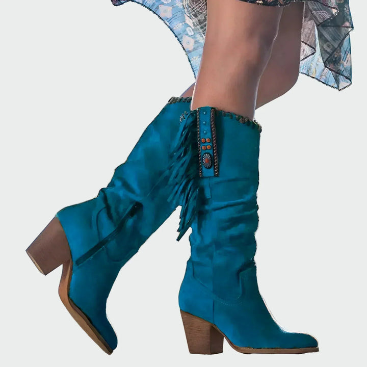 Komfortable Leder-Stiefeletten