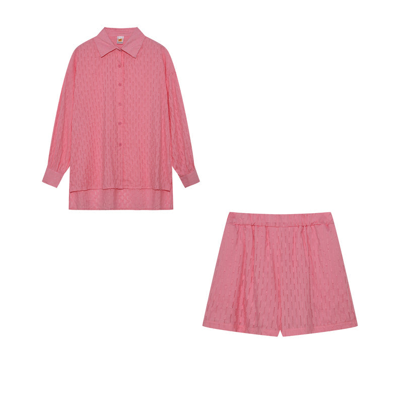 Elizabeth - Leichtes Set aus Hemd und Shorts