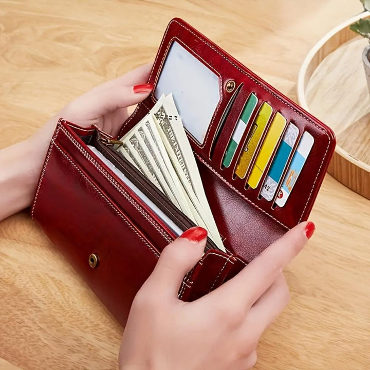Noemie™ | Stilvolles Bifold-Portemonnaie