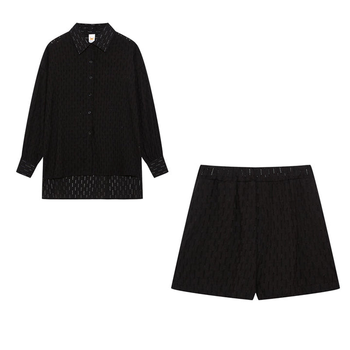 Elizabeth - Leichtes Set aus Hemd und Shorts