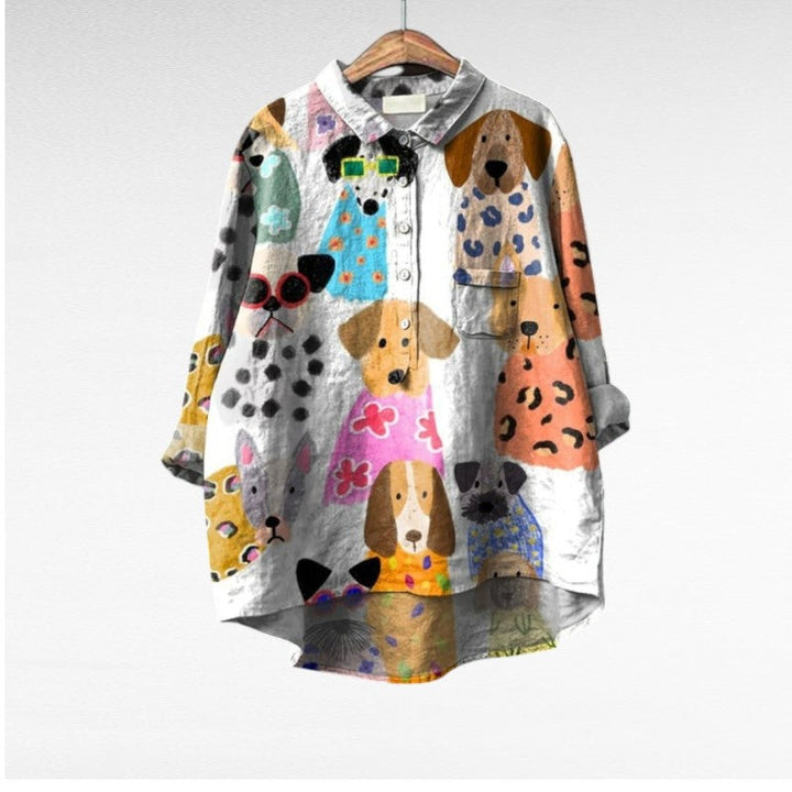 Amélie | Stilvolle Sommerbluse