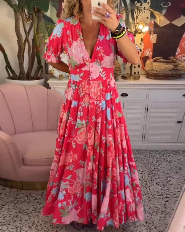 Floriana - Lebendige Blumenrobe