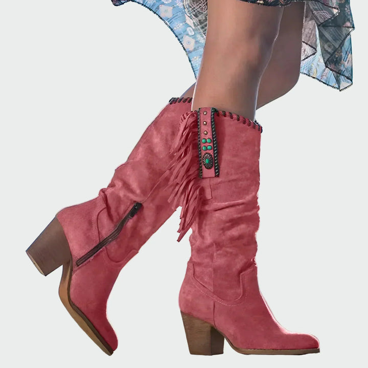 Komfortable Leder-Stiefeletten
