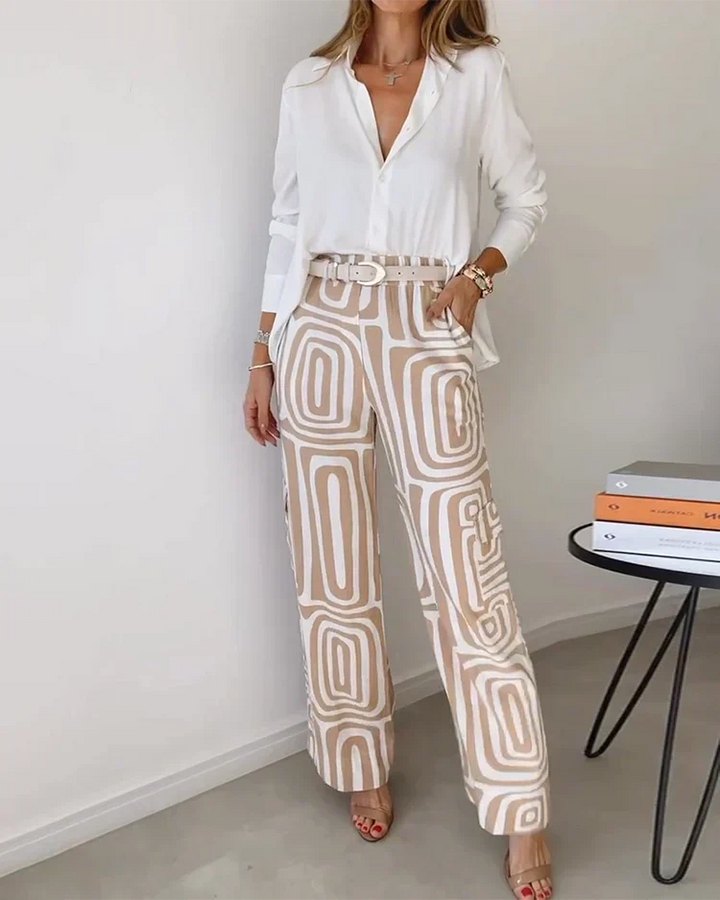 Lysa - Elegantes und Bequemes Outfit mit kostenlosem Gürtel