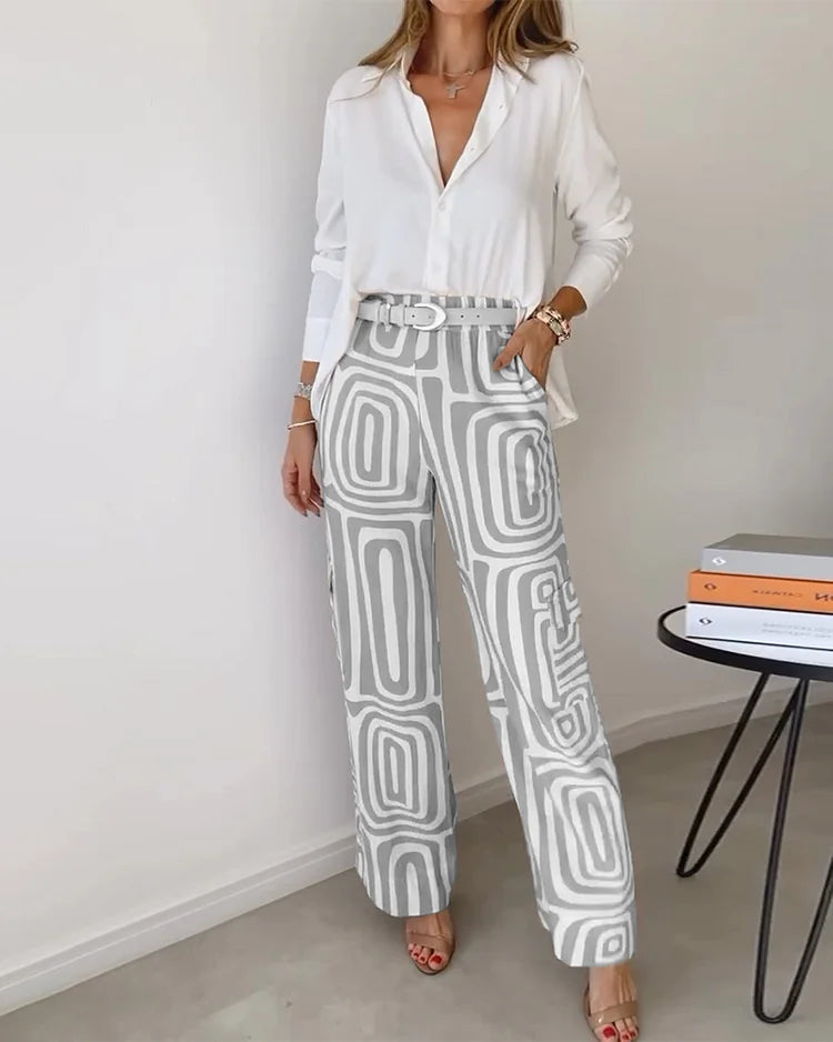 Lysa - Elegantes und Bequemes Outfit mit kostenlosem Gürtel