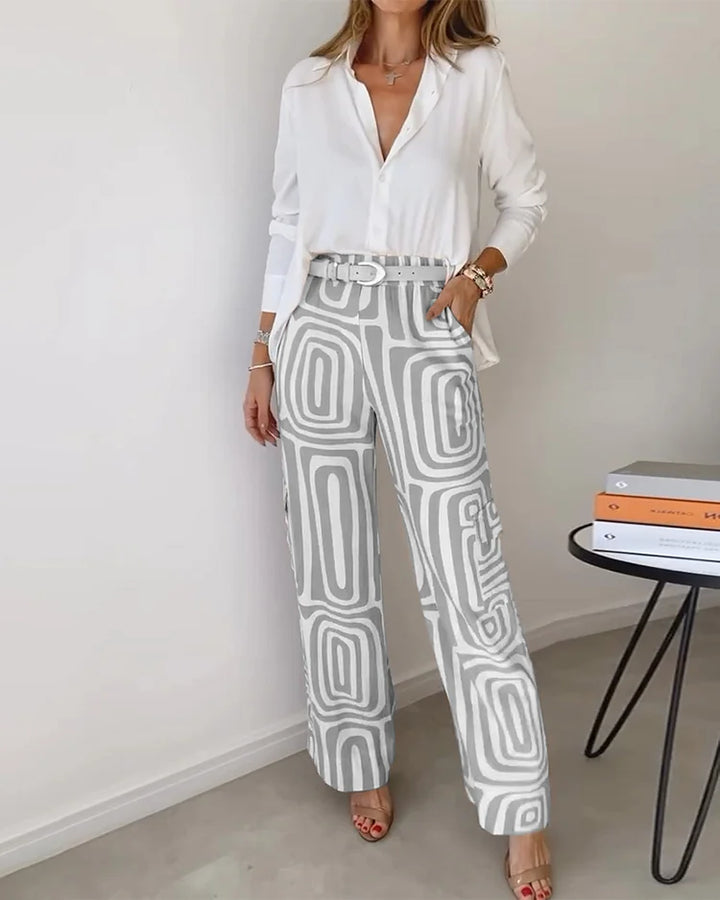 Lysa - Elegantes und Bequemes Outfit mit kostenlosem Gürtel