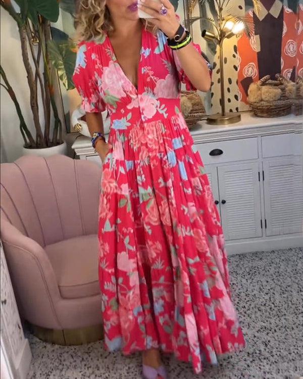 Floriana - Lebendige Blumenrobe