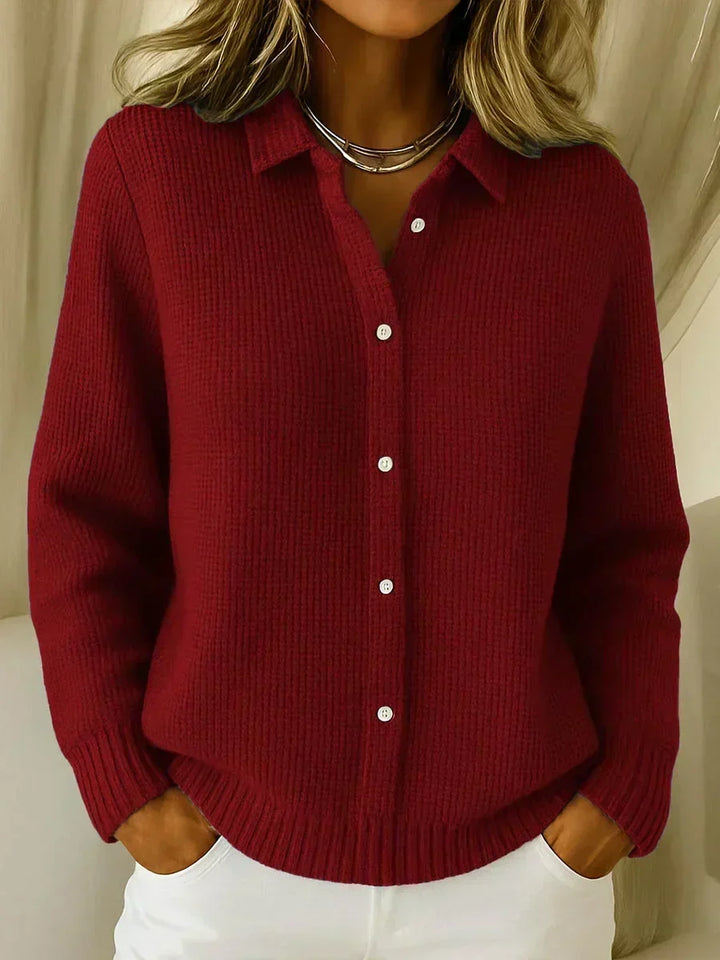 Alba - Strukturierter Pullover Rosa