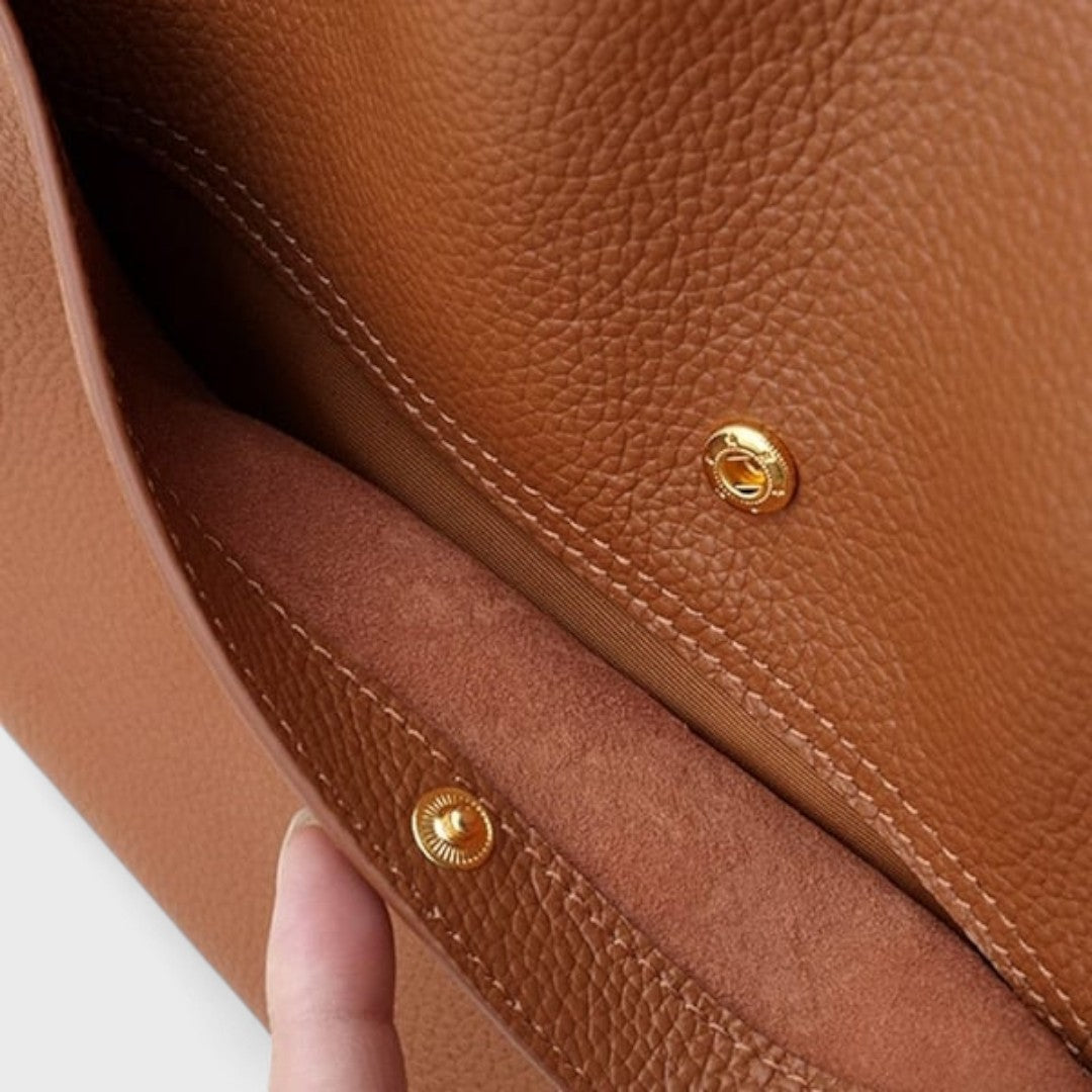 Elena™ | Stilvolle Leder-Umhängetasche