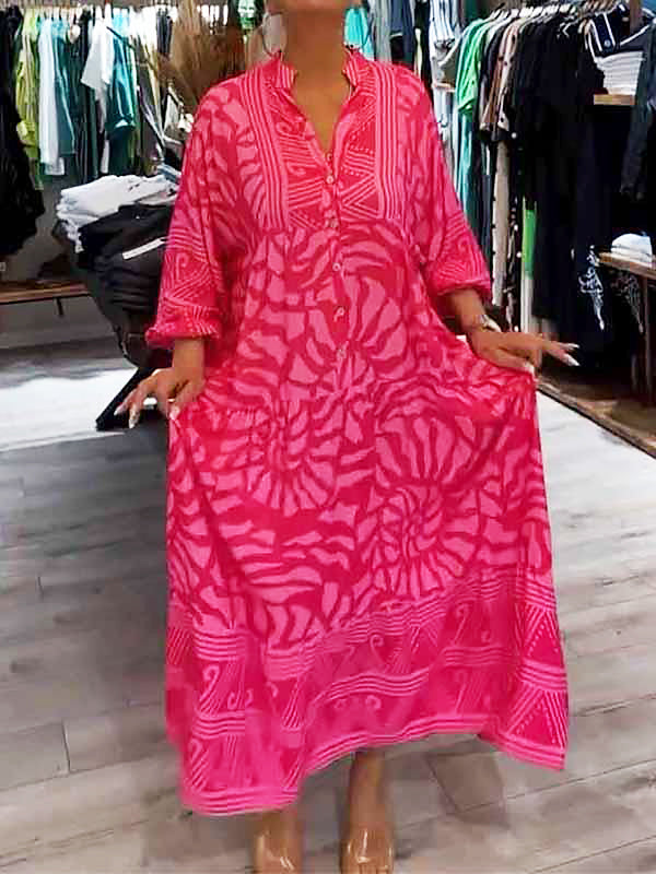 Carmilla - Vividly Printed Dress
