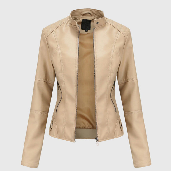 Giorgina™ - Stilvolle Lederjacke für Damen