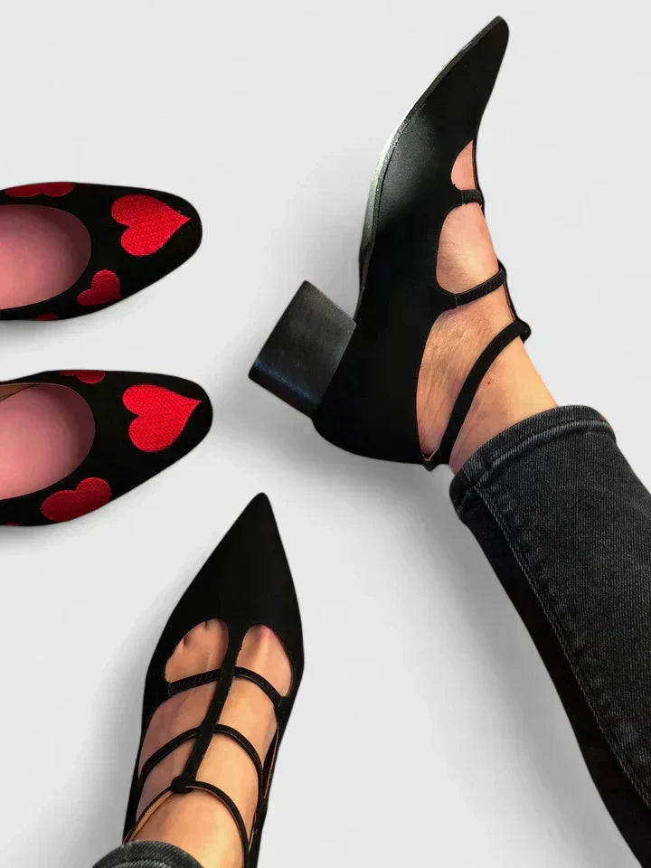 Aurea - Komfortable Breite Absatzschuhe