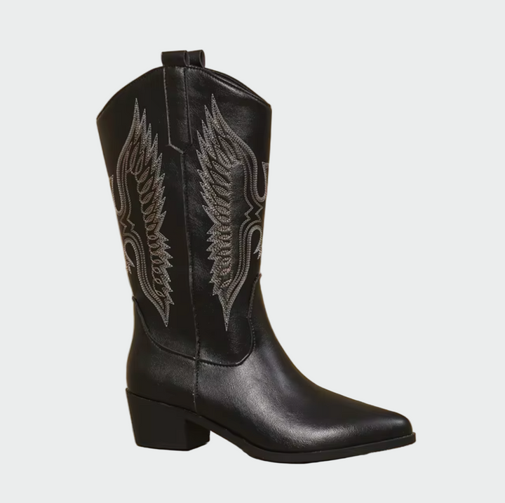 Elena - Leder Western Cowboy Boots