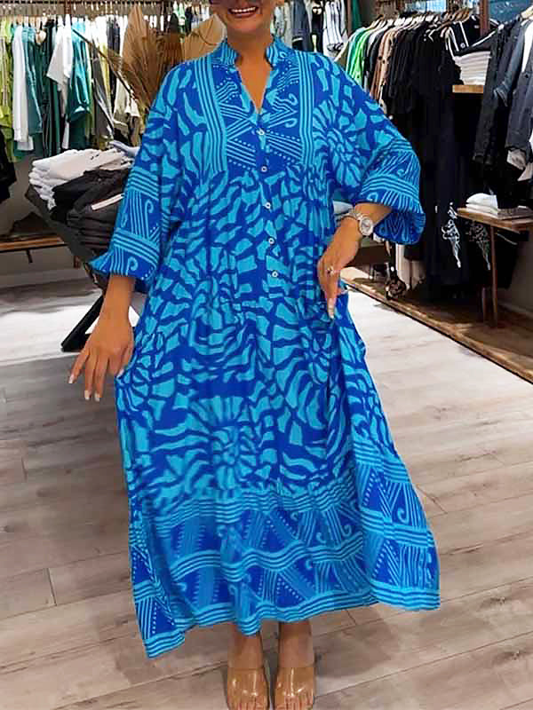 Carmilla - Vividly Printed Dress