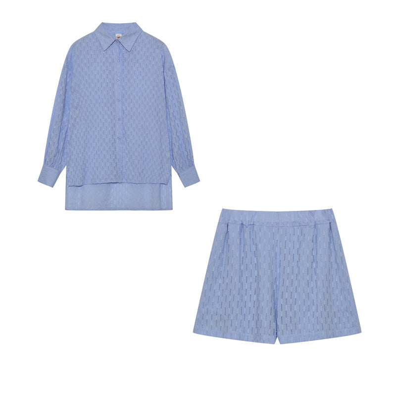 Elizabeth - Leichtes Set aus Hemd und Shorts