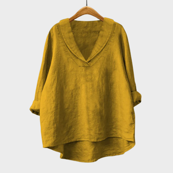 Samantha | Elegante Sommerbluse" could be rewritten as "Samantha | Stylish Summer Blouse.