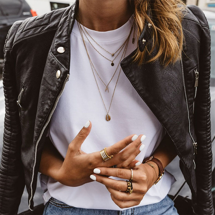 Janet | Echtes Lederjacke für Damen